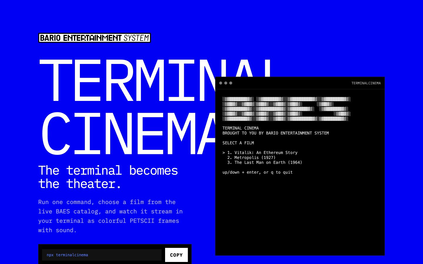 Terminal Cinema